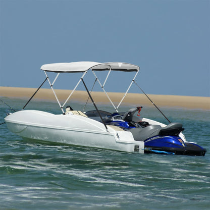 3-bow Bimini Top with Mesh Sidewalls 183x(170-182)x137 cm