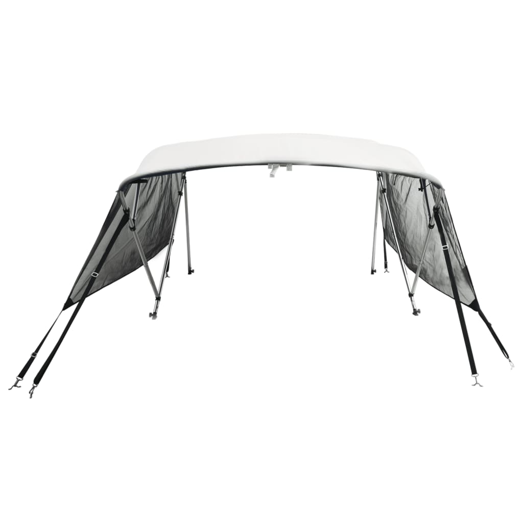 4-bow Bimini Top with Mesh Sidewalls 243x(230-244)x137 cm