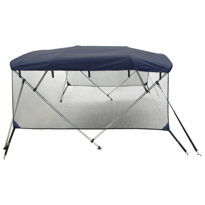 4-bow Bimini Top with Mesh Sidewalls 243x(170-182)x137 cm