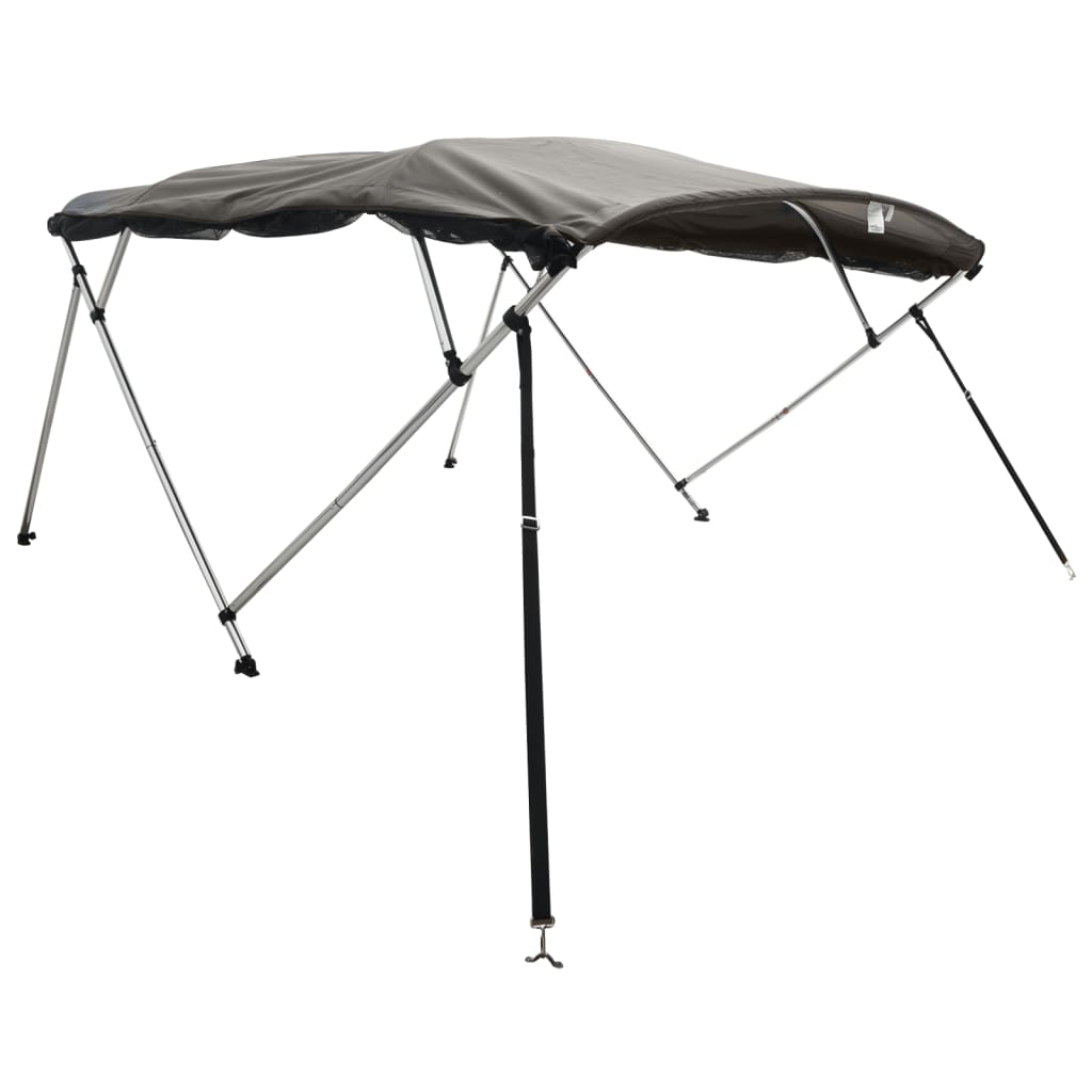 4-bow Bimini Top with Mesh Sidewalls 243x(170-182)x137 cm