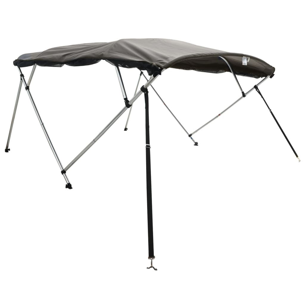 4-bow Bimini Top with Mesh Sidewalls 243x(200-213)x137 cm