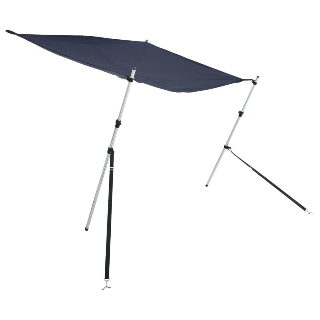 T-Top Shade Extension Blue 170x170x(115-183) cm