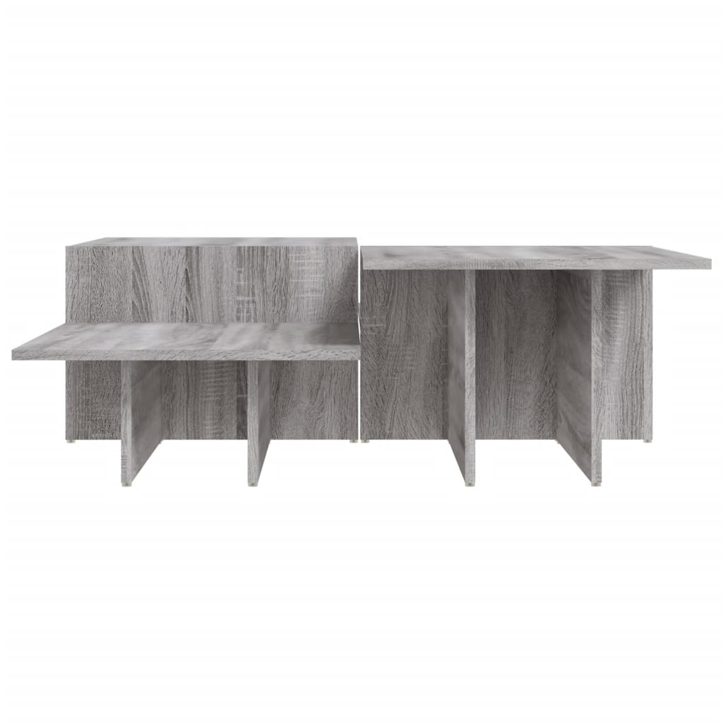 Coffee Tables 2 pcs Grey Sonoma Engineered Wood