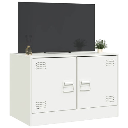 TV Cabinet White 67x39x44 cm Steel