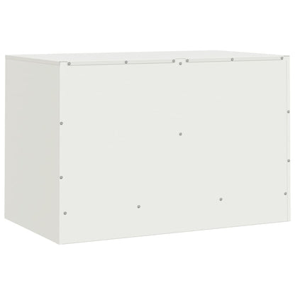 TV Cabinet White 67x39x44 cm Steel