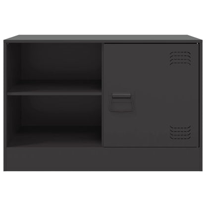 TV Cabinet Black 67x39x44 cm Steel