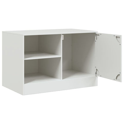 TV Cabinet White 67x39x44 cm Steel