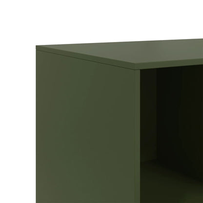 Sideboard Olive Green 99x39x73 cm Steel