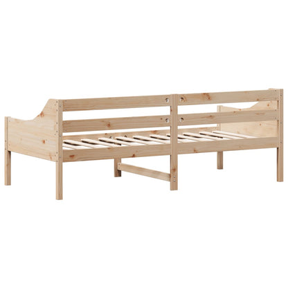 Day Bed 100x200 cm Solid Wood Pine