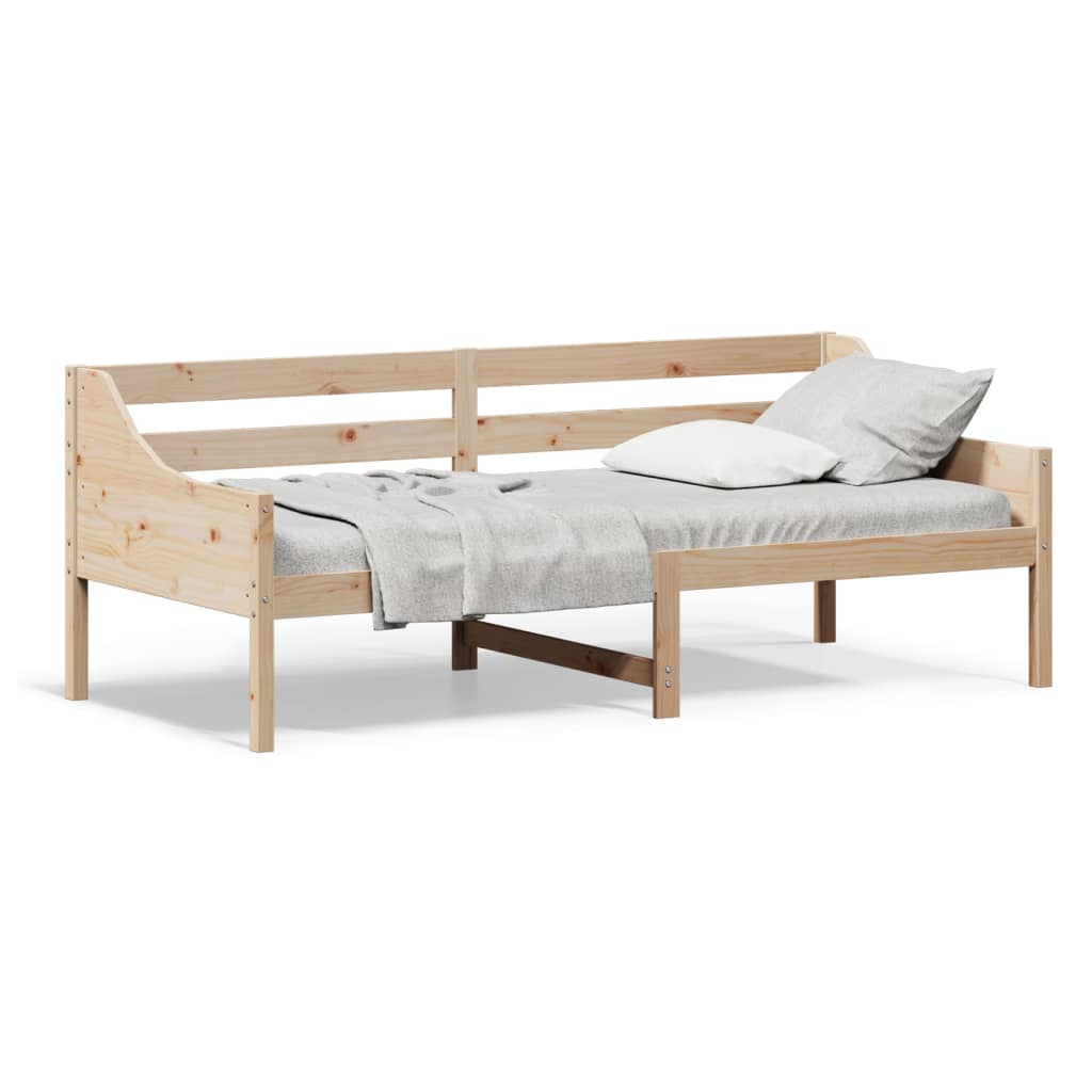 Day Bed 100x200 cm Solid Wood Pine