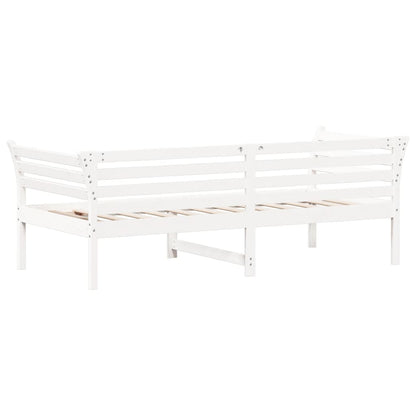 Day Bed White 80x200 cm Solid Wood Pine