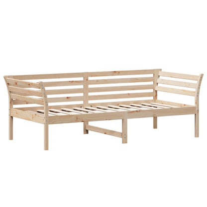 Day Bed 100x200 cm Solid Wood Pine