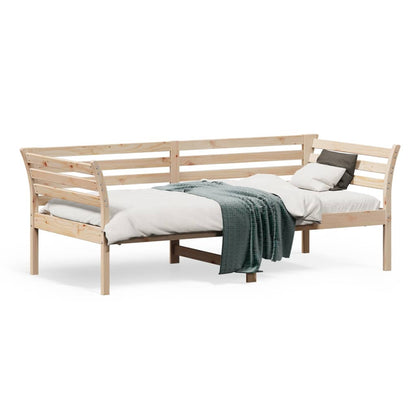 Day Bed 90x190 cm Solid Wood Pine