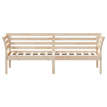 Day Bed 75x190 cm Solid Wood Pine