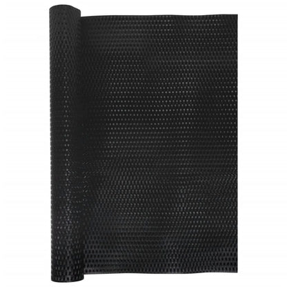 Balcony Screen Black 500x80 cm Poly Rattan