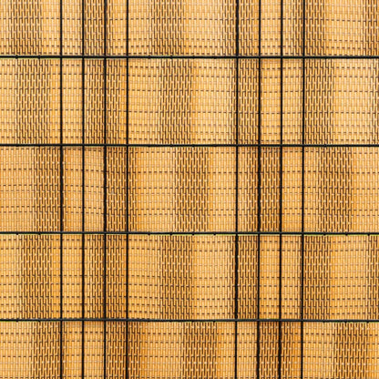 Balcony Screens 5 pcs Light Brown 255x19 cm Poly Rattan