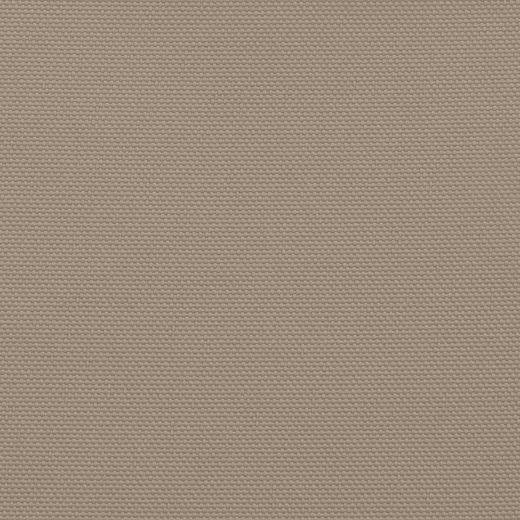 Balcony Screen Taupe 90x800 cm 100% Polyester Oxford