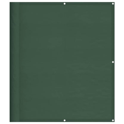 Balcony Screen Dark Green 120x800 cm 100% Polyester Oxford