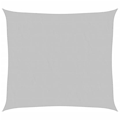 Sun Shade Sail Light Grey 3x2.5 m 100% Polyester Oxford