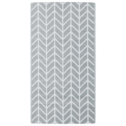 Outdoor Carpet Grey 80x150 cm PP