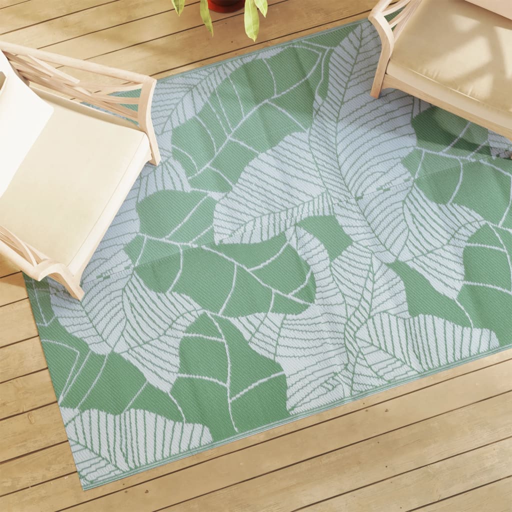 Outdoor Carpet Green 140x200 cm PP