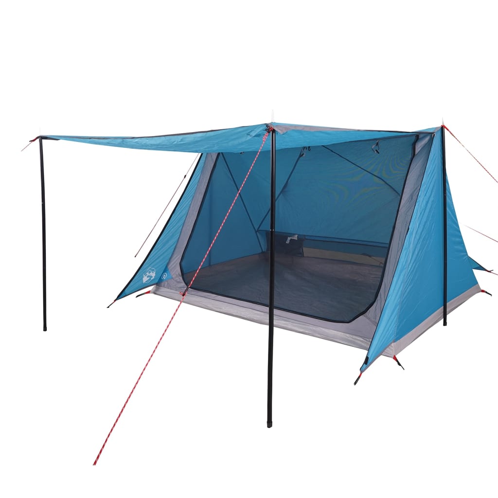 Camping Tent 2-Person Blue Waterproof