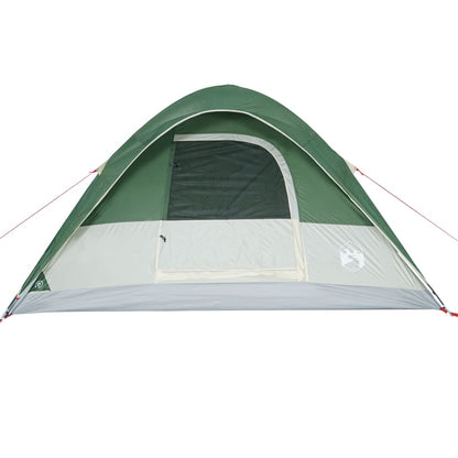 Family Tent Dome 6-Person Green Waterproof