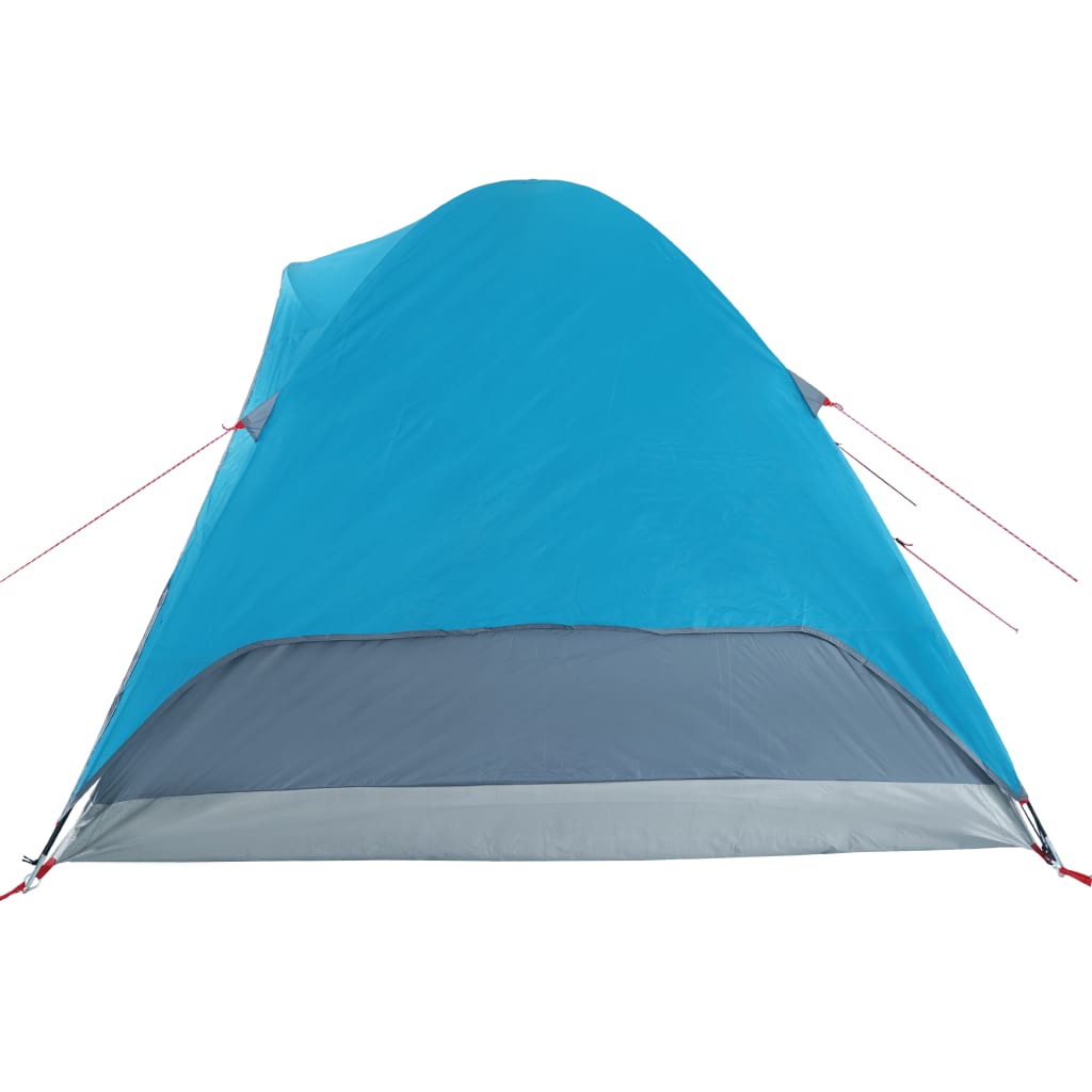 Family Tent Dome 6-Person Blue Waterproof