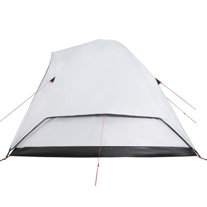 Family Tent Dome 6-Person White Blackout Fabric Waterproof