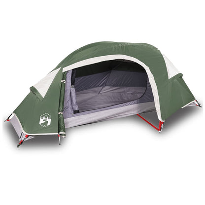 Camping Tent Dome 1-Person Green Waterproof