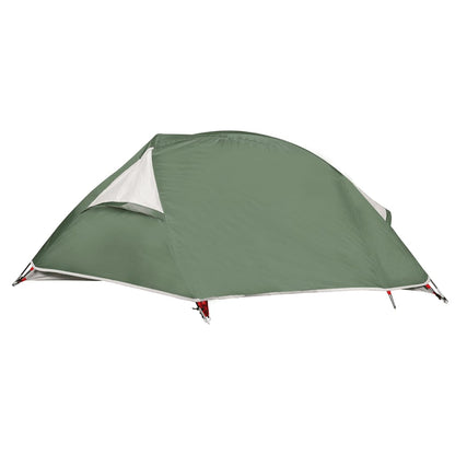 Camping Tent Dome 1-Person Green Waterproof