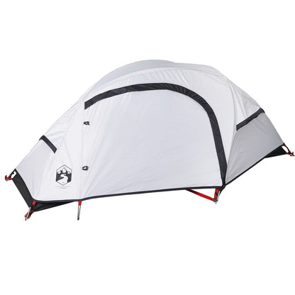 Camping Tent Dome 1-Person White Blackout Fabric Waterproof