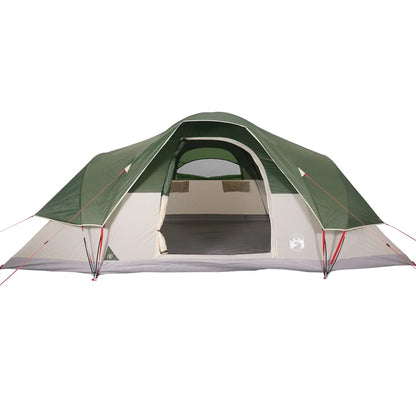 Family Tent Dome 9-Person Green Waterproof