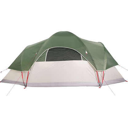 Family Tent Dome 9-Person Green Waterproof