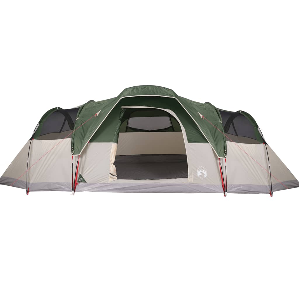 Family Tent Dome 11-Person Green Waterproof