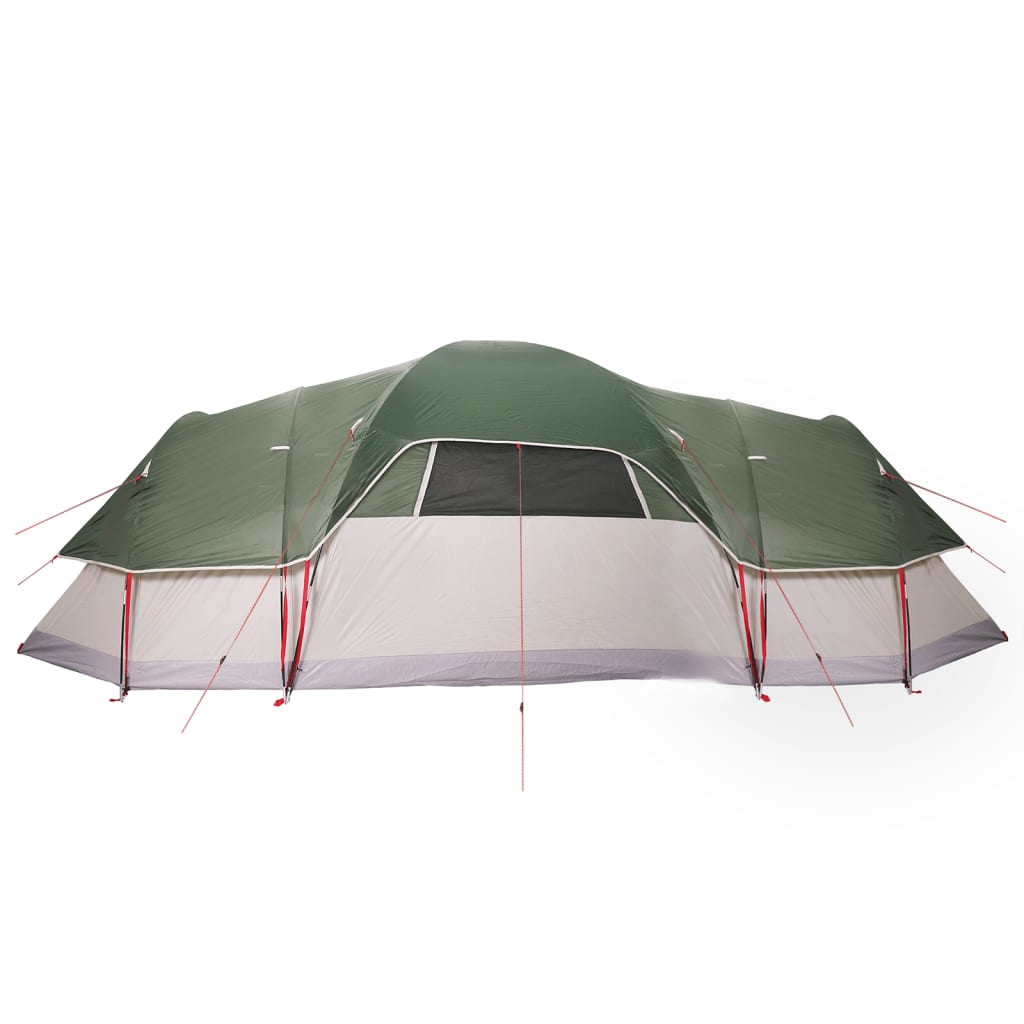 Family Tent Dome 11-Person Green Waterproof