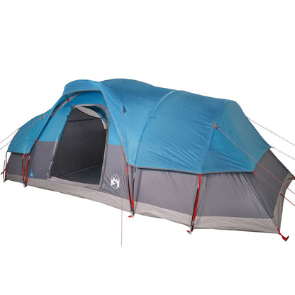 Family Tent Dome 11-Person Blue Waterproof