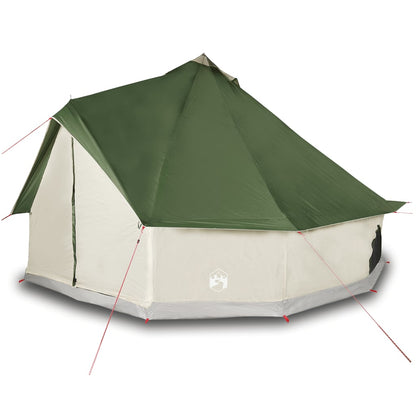 Family Tent Tipi 12-Person Green Waterproof