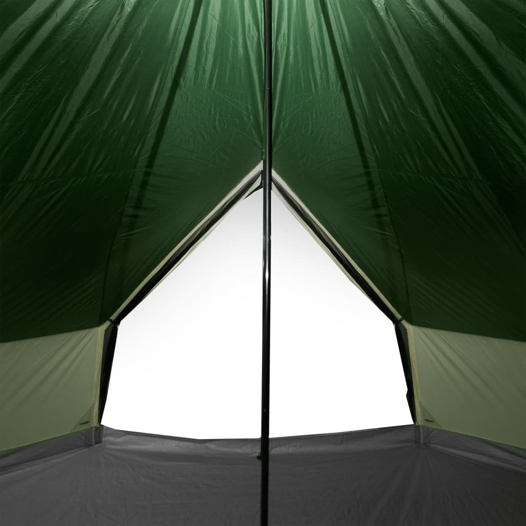 Family Tent Tipi 12-Person Green Waterproof