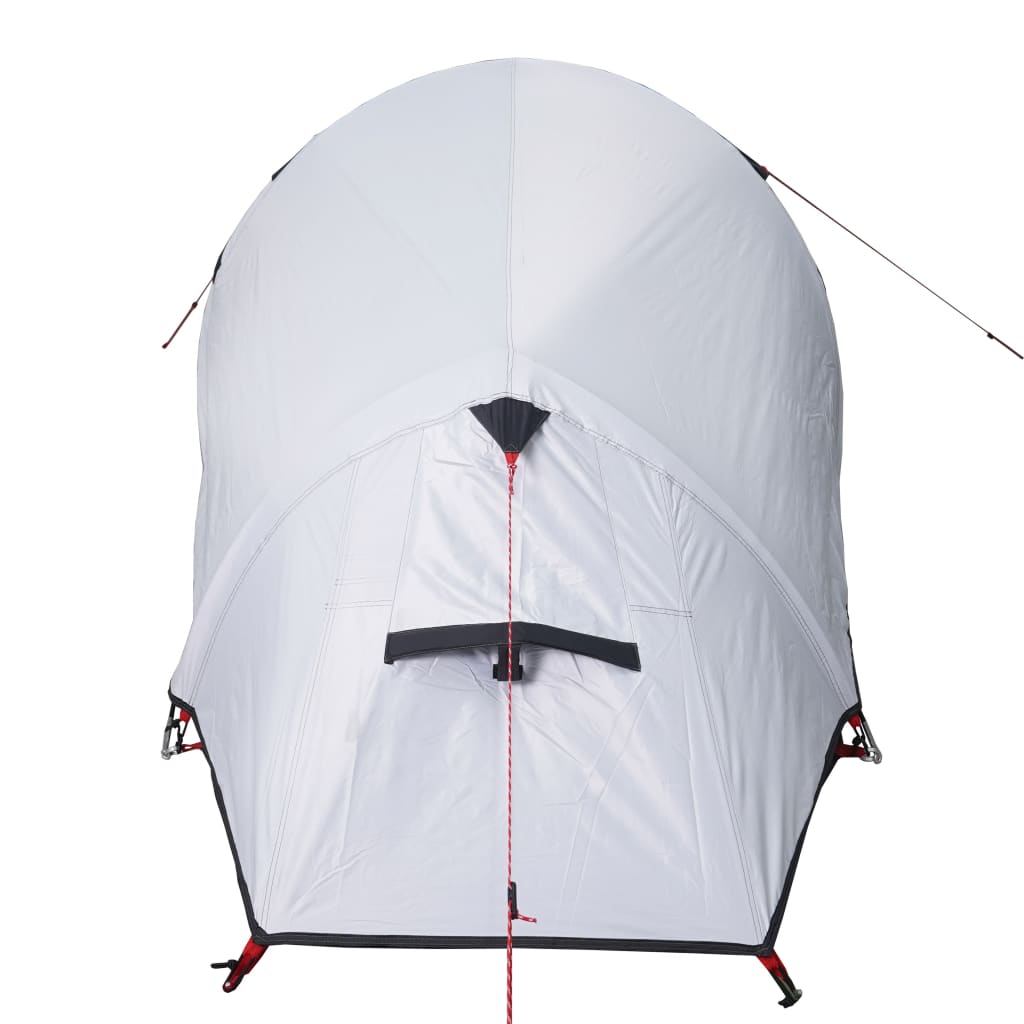 Camping Tent Tunnel 3-Person White Blackout Fabric Waterproof