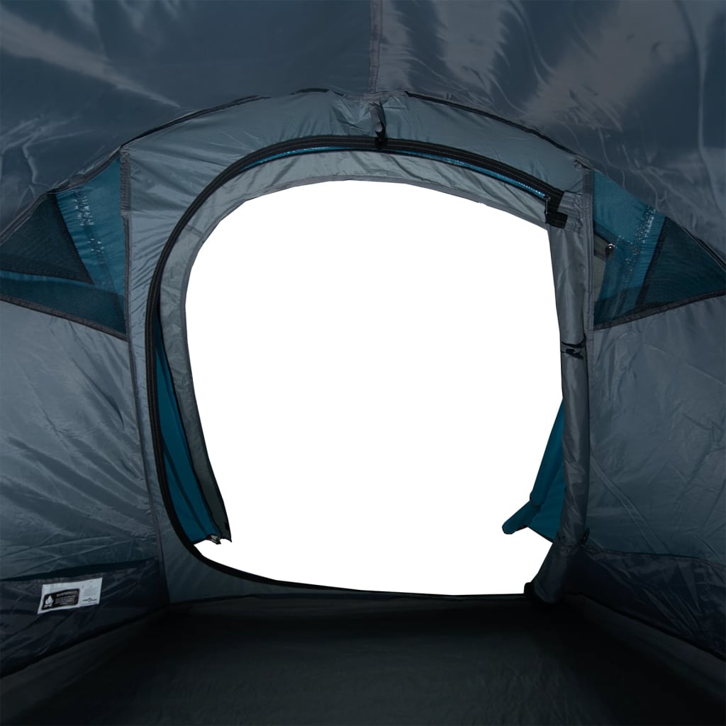 Camping Tent Tunnel 2-Person Blue Waterproof