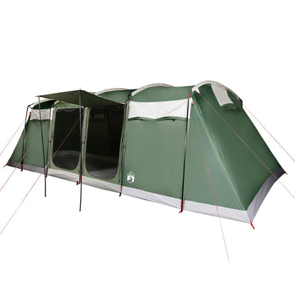 Family Tent Tunnel 8-Person Green Waterproof