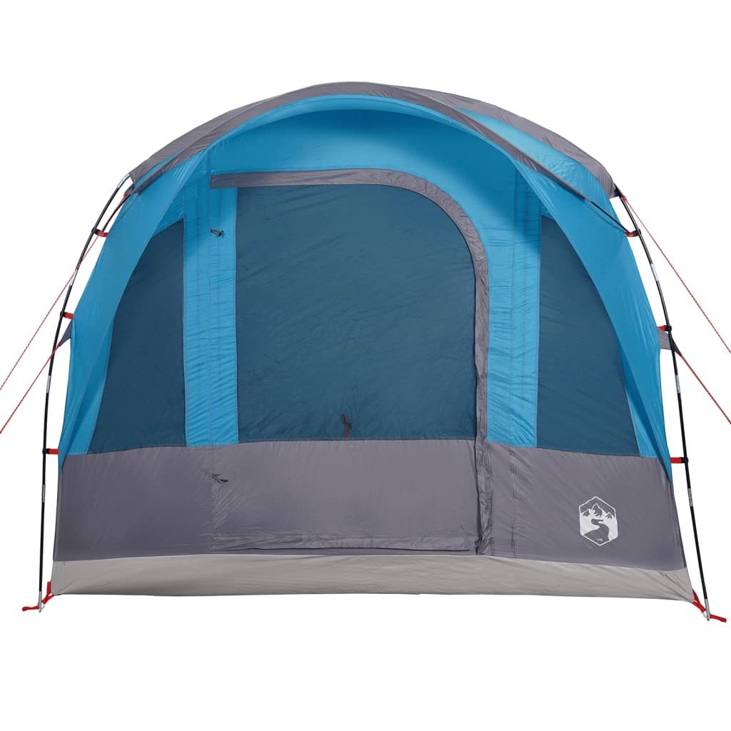 Camping Tent Tunnel 3-Person Blue Waterproof