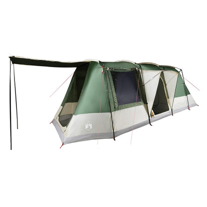 Camping Tent Tunnel 4-Person Green Waterproof