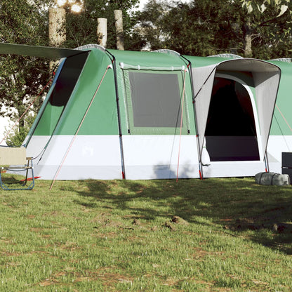 Camping Tent Tunnel 4-Person Green Waterproof