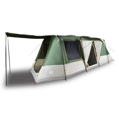 Camping Tent Tunnel 4-Person Green Waterproof