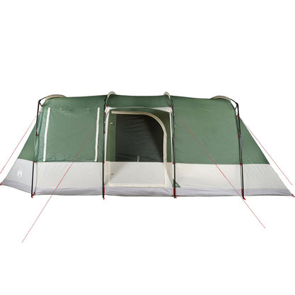 Camping Tent Tunnel 4-Person Green Waterproof