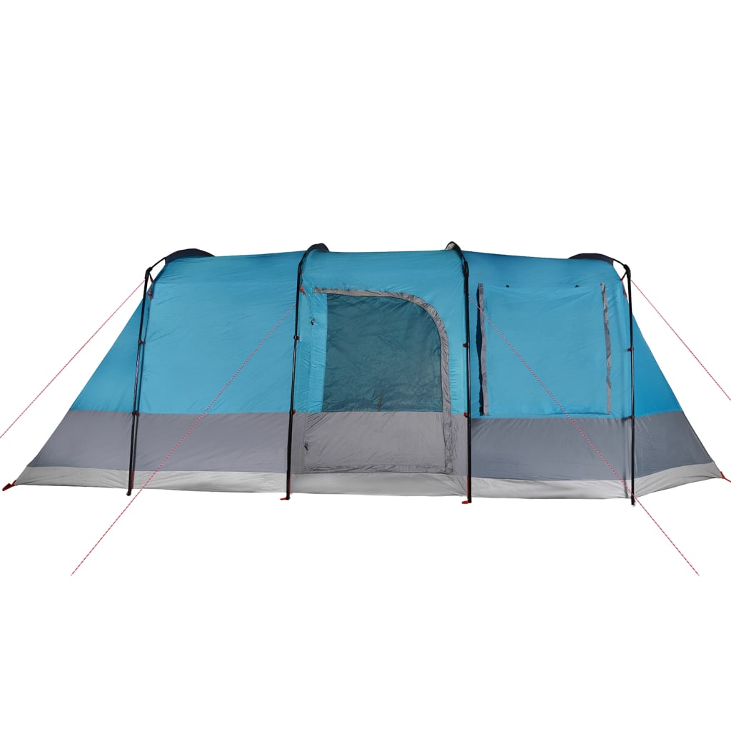 Camping Tent Tunnel 4-Person Blue Waterproof