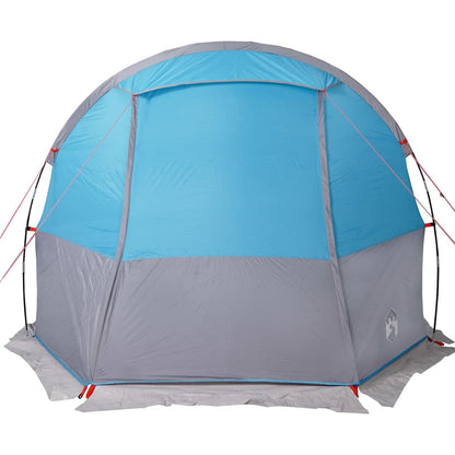 Camping Tent Tunnel 4-Person Blue Waterproof