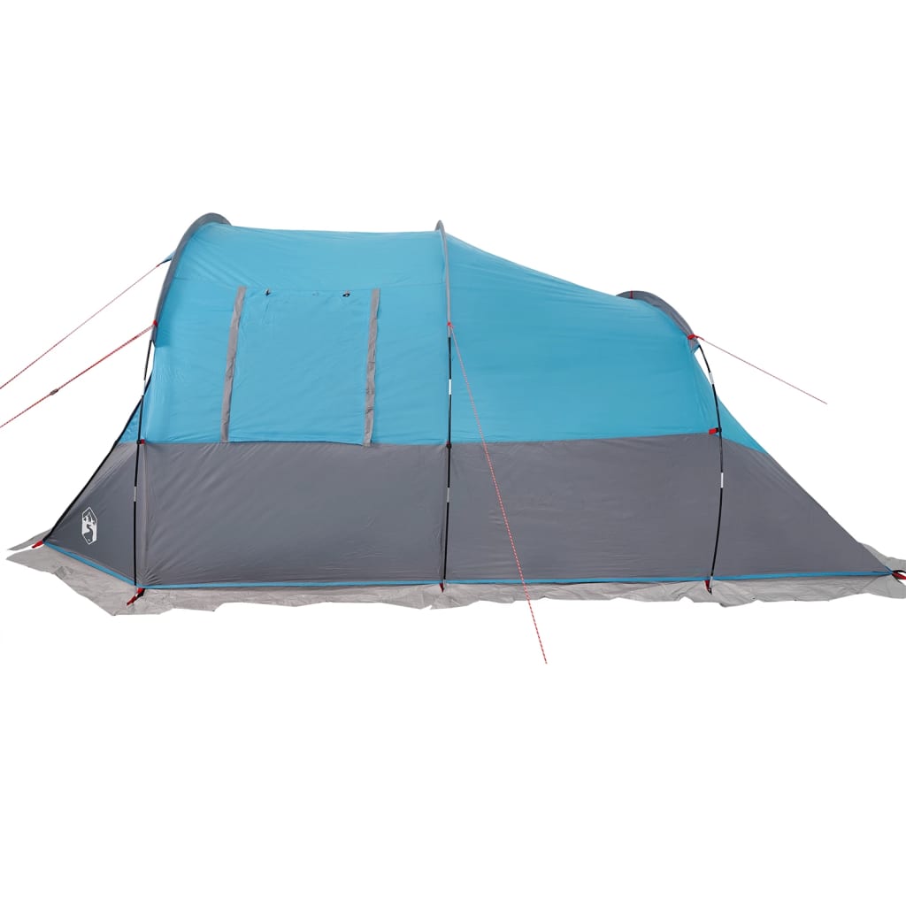 Camping Tent Tunnel 4-Person Blue Waterproof